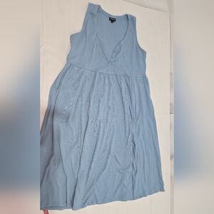 Torrid Light Blue Button-Up Top